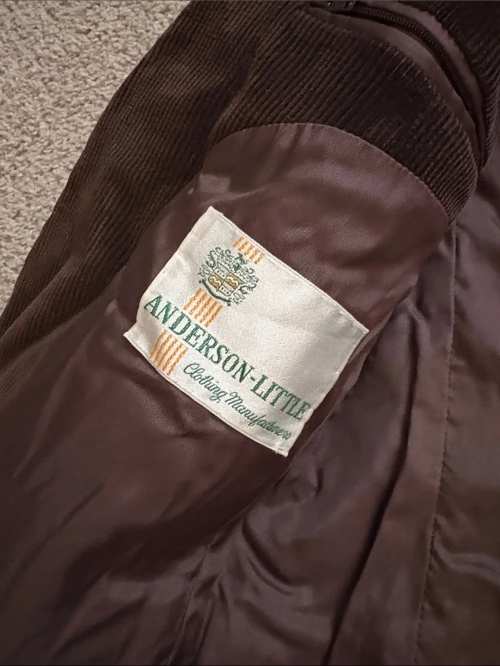 〰️ vintage anderson little blazer